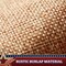 G128 - 5 Pack: USA Tea Stained Pleated Fan Flag 2x4FT Burlap Embroidered Polyester Stars and Stripes